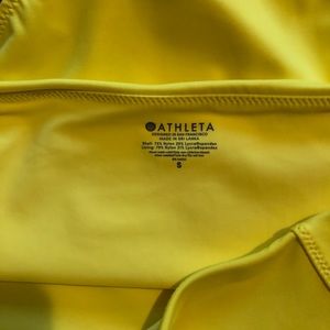 Capri De Natation Athleta Tri-Essentiel Colorblock - Bleu Marine, Taille XS, NEUF Avec étiquette